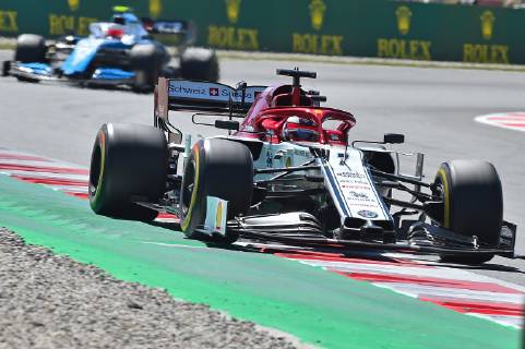 12 05 2019 xekx FIA Formula 1 Grand Prix of Spain 2019 Race emspor Kimi Räikkönen Alfa Romeo Racing DFL DFB REGULATIONS PROHIBIT ANY USE OF PHOTOGRAPHS as IMAGE SEQUENCES and or QUASI VIDEO Barcelona eel-fotografie Eberhard Krieger