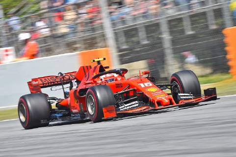 12 05 2019 xekx FIA Formula 1 Grand Prix of Spain 2019 Race emspor Charles Leclerc Ferrari DFL DFB REGULATIONS PROHIBIT ANY USE OF PHOTOGRAPHS as IMAGE SEQUENCES and or QUASI VIDEO Barcelona eel-fotografie Eberhard Krieger