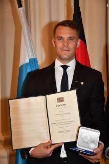 Manuel New Award of the Social Medal Bavarian State Medal for Social Services Max Joseph Saal Residenz Munich 13 May 2019