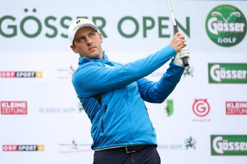 GOLF - Goesser Open 2019 GRAZ,AUSTRIA,14.MAY.19 - GOLF - Alps Tour, Goesser Open, Shoot-Out. Image shows Lukas Nemecz (AUT). GEPAxpictures xChristianxWalgram