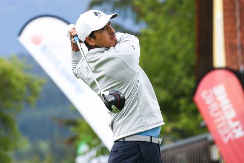 GOLF - Goesser Open 2019 MARIA LANKOWITZ,AUSTRIA,16.MAY.19 - GOLF - Alps Tour, Goesser Open, GC Erzherzog Johann. Image shows Maximiliano Godoy (ARG). GEPAxpictures xDanielxGoetzhaber
