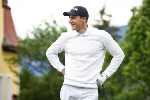 GOLF - Goesser Open 2019 MARIA LANKOWITZ,AUSTRIA,16.MAY.19 - GOLF - Alps Tour, Goesser Open, GC Erzherzog Johann. Image shows Ralph Leitner (AUT). GEPAxpictures xDanielxGoetzhaber