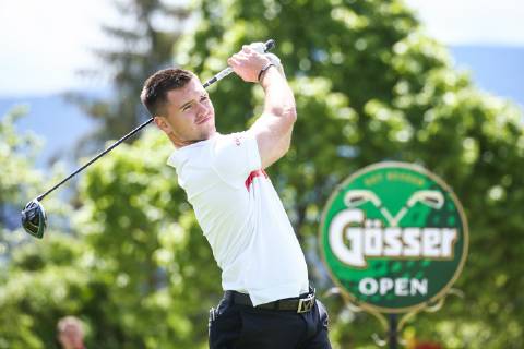 GOLF - Goesser Open 2019 MARIA LANKOWITZ,AUSTRIA,16.MAY.19 - GOLF - Alps Tour, Goesser Open, GC Erzherzog Johann. Image shows Ben Amor (ENG). GEPAxpictures xDanielxGoetzhaber
