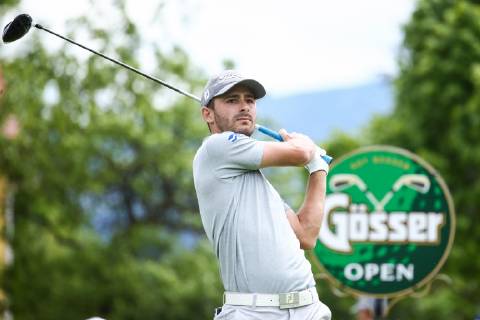 GOLF - Goesser Open 2019 MARIA LANKOWITZ,AUSTRIA,16.MAY.19 - GOLF - Alps Tour, Goesser Open, GC Erzherzog Johann. Image shows Victor Marchiset (FRA). GEPAxpictures xDanielxGoetzhaber
