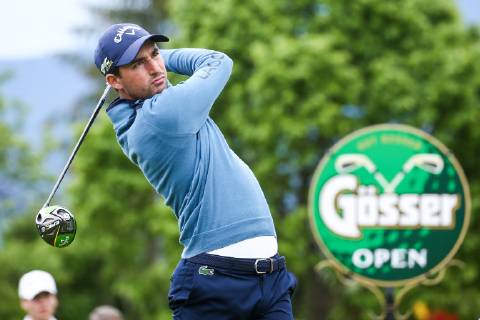 GOLF - Goesser Open 2019 MARIA LANKOWITZ,AUSTRIA,16.MAY.19 - GOLF - Alps Tour, Goesser Open, GC Erzherzog Johann. Image shows Frederic Lacroix (FRA). GEPAxpictures xDanielxGoetzhaber