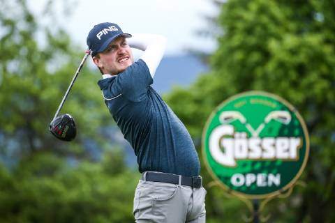 GOLF - Goesser Open 2019 MARIA LANKOWITZ,AUSTRIA,16.MAY.19 - GOLF - Alps Tour, Goesser Open, GC Erzherzog Johann. Image shows David Carey (IRL). GEPAxpictures xDanielxGoetzhaber