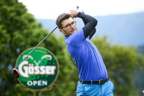 GOLF - Goesser Open 2019 MARIA LANKOWITZ,AUSTRIA,16.MAY.19 - GOLF - Alps Tour, Goesser Open, GC Erzherzog Johann. Image shows Carl Mohr (AUT). GEPAxpictures xDanielxGoetzhaber