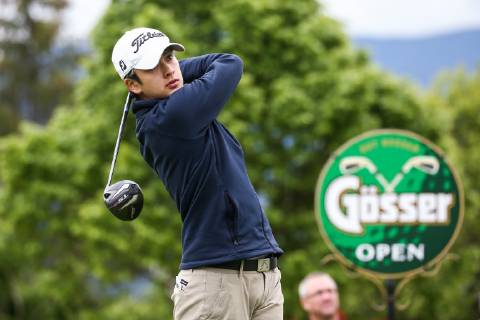 GOLF - Goesser Open 2019 MARIA LANKOWITZ,AUSTRIA,16.MAY.19 - GOLF - Alps Tour, Goesser Open, GC Erzherzog Johann. Image shows Lars Namu Sarmini (AUT). GEPAxpictures xDanielxGoetzhaber