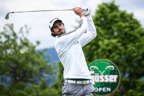 GOLF - Goesser Open 2019 MARIA LANKOWITZ,AUSTRIA,16.MAY.19 - GOLF - Alps Tour, Goesser Open, GC Erzherzog Johann. Image shows Vitor Londot Lopes (POR). GEPAxpictures xDanielxGoetzhaber