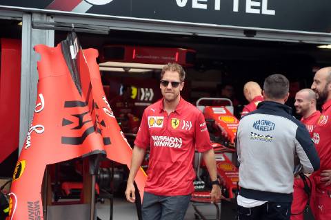 Photo4 LaPresse 22 05 2019 Monte Carlo, Monaco Grand Prix Formula One Monaco 2019 In the pic: Sebastian Vettel (GER) Scuderia Ferrari SF90  Copyright: xPhoto4 LaPressex