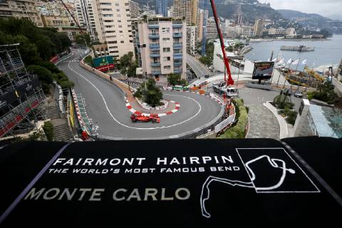 Motorsports: FIA Formula One World Championship, WM, Weltmeisterschaft 2019, Grand Prix of Monaco, 5 Sebastian Vettel (GER, Scuderia Ferrari Mission Winnow), Monte Carlo Monaco
