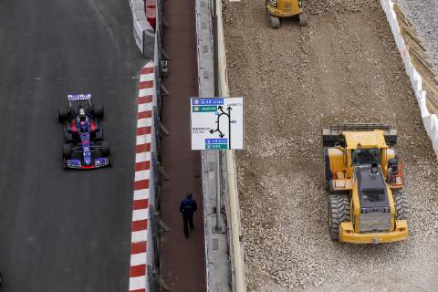 Motorsports: FIA Formula One World Championship, WM, Weltmeisterschaft 2019, Grand Prix of Monaco, 23 Alexander Albon (THA, Red Bull Toro Rosso Honda), Monte Carlo Monaco