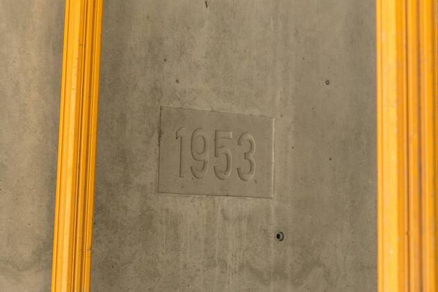 Construction site of the future training centre in the Sportpark Ostra Here the future press room in the functional building 23 05 2019, football, GER, 2 Bundesliga, Sportpark Ostra, training centre SG Dynamo Dresden
