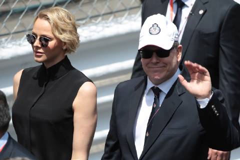 Photo4 LaPresse 26 05 2019 Monte Carlo, Monaco Grand Prix Formula One Monaco 2019 In the pic: S.A.S. Prince Albert II and S.A.S La Princesse Charlene De Monaco  Copyright: xPhoto4 LaPressex