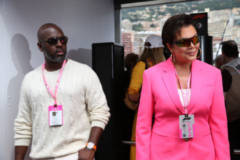 Photo4 LaPresse 26 05 2019 Monte Carlo, Monaco Grand Prix Formula One Monaco 2019 In the pic: Kris Jenner (USA) and Corey Gamble (USA)  Copyright: xPhoto4 LaPressex