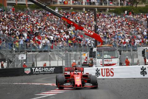 Motorsports: FIA Formula One World Championship, WM, Weltmeisterschaft 2019, Grand Prix of Monaco, 5 Sebastian Vettel (GER, Scuderia Ferrari Mission Winnow), Monte Carlo Monaco