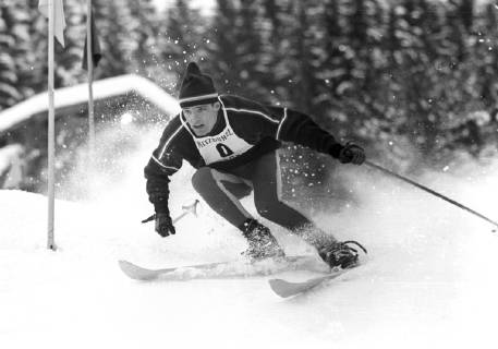 Hahnenkamm Race in Kitzbühl 24 01 1965 Slalom Men Jean Claude Killy FRA HM