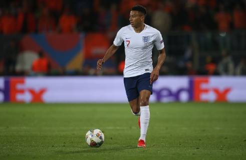 Netherlands v England UEFA Nations League Semi-Final Jessie Lingard of England during the UEFA Nations League Semi-Final match at Estadio D. Afonso Henrique, Guimaraes Content Not Available For UK Newspapers Copyright: xPaulxChestertonx FIL-13327-0142