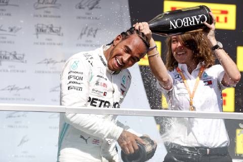 Motorsports: FIA Formula One World Championship, WM, Weltmeisterschaft 2019, Grand Prix of Canada, 44 Lewis Hamilton (GBR, Mercedes AMG Petronas Motorsport), Marga Torres Montreal Canada