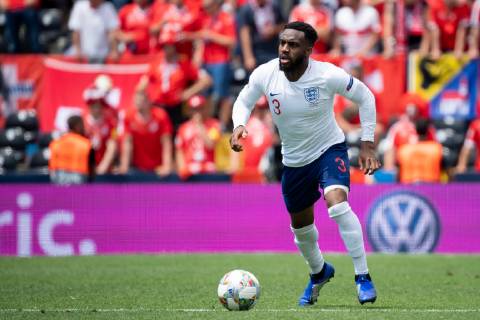 Guimaraes, Portugal, 09 06 2019, UEFA Nations League, Match for 3rd place, Switzerland England, Danny Rose ENG in action Defodi 01053043228 Defodi-053