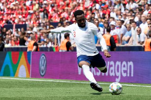 Guimaraes, Portugal, 09 06 2019, UEFA Nations League, Match for 3rd place, Switzerland England, Danny Rose ENG in action Defodi 01053043248 Defodi-053