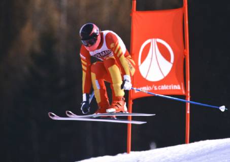 Ski WM 1985, Men General Pirmin ZURBRIGGEN SUI SKI ALPIN SAISON 84 85 WM 1985 Bormio 31 01 10 02 1985 Pirmin ZURBRIGGEN SUI Bormio Italy