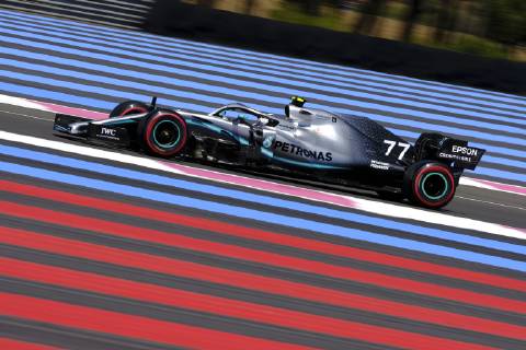 June 21, 2019 - Le Castellet, Var, France - Mercedes Driver VALTTERI BOTTAS (FIN) in action during the second free practice session of the Formula one French Grand Prix at the Paul Ricard circuit at Le Castellet - France F1 2019: French Grand Prix : Practice two - ZUMAp119 20190621_zaf_p119_061 Copyright: xPierrexSteveninx