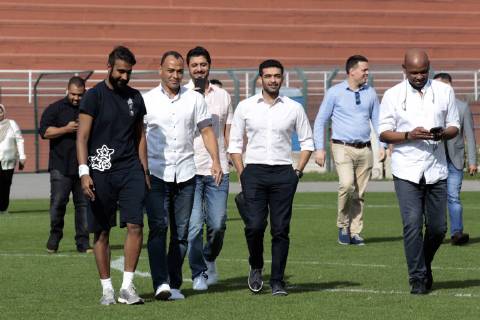 June 21, 2019 - Sao Paulo, Brazil - CAFU, two-time World Cup champion takes part in a footballing activity with the Supreme Committee for Delivery & Legacy (SC) Generation Amazing programme and a group of kids, at Pacaembu Stadium, in Sao Paulo. Announcement of Cafu as an ambassador for the Qatar World Cup 2022 - ZUMAl146 20190621_zaf_l146_031 Copyright: xPauloxLopesx