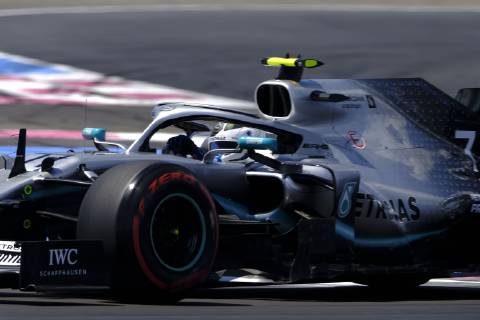 June 22, 2019 - Le Castellet, Var, France - Mercedes Driver VALTTERI BOTTAS (FIN) in action during the Third free practice session of the Formula one French Grand Prix at the Paul Ricard circuit at Le Castellet - France F1 2019: French Grand Prix : Practice three - ZUMAp119 20190622_zaf_p119_016 Copyright: xPierrexSteveninx