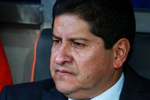 Bolivia vs Venezuela BELO HORIZONTE, MG - 22.06.2019: BOLIVIA VS VENEZUELA - Eduardo Villegas, coach of Bolivia, during a match between Bolivia and Venezuela, valid for the group stage of the Copa America 2019, held this Saturday (22) at the Mineirão Stadium in Belo Horizonte, MG. (Photo: Dudu Macedo Fotoarena) x1751247x  DuduxMacedo