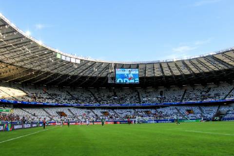 Bolivia vs Venezuela BELO HORIZONTE, MG - 22.06.2019: BOLIVIA VS VENEZUELA - Mineirão stadium received a very small public during a match between Bolivia and Venezuela, valid for the group stage of the Copa America 2019, held this Saturday (22) at the Mineirão Stadium in Belo Horizonte, MG. (Photo: Dudu Macedo Fotoarena) x1751324x  DuduxMacedo