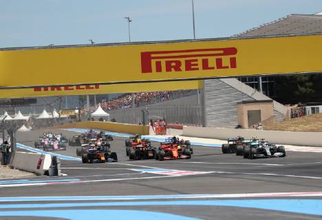 Start, formula 1 GP, France, Paul Ricard 23 06 2019 Photo mspb Jerry Andre Start formula 1 GP, France,