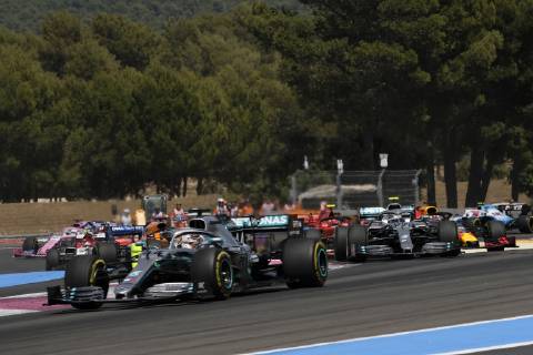 June 23, 2019 - Le Castellet, Var, France - Mercedes Driver LEWIS HAMILTON (GBR) won the race of the Formula one French Grand Prix at the Paul Ricard circuit at Le Castellet - France..Lewis Hamilton won French Grand Prix F1 2019: French Grand Prix Lewis Hamilton won - ZUMAp119 20190623_zaf_p119_027 Copyright: xPierrexSteveninx