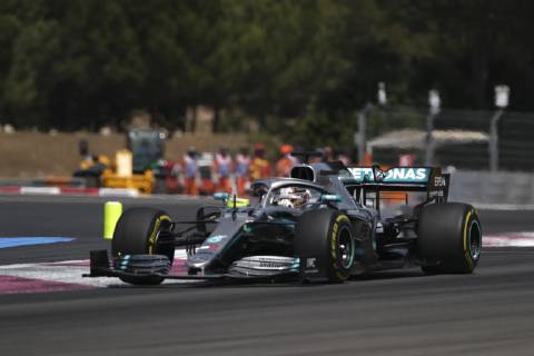 June 23, 2019 - Le Castellet, Var, France - Mercedes Driver LEWIS HAMILTON (GBR) won the race of the Formula one French Grand Prix at the Paul Ricard circuit at Le Castellet - France..Lewis Hamilton won French Grand Prix F1 2019: French Grand Prix Lewis Hamilton won - ZUMAp119 20190623_zaf_p119_033 Copyright: xPierrexSteveninx