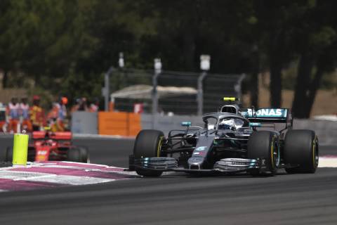 June 23, 2019 - Le Castellet, Var, France - Mercedes Driver VALTTERI BOTTAS (FIN) in action during the race of the Formula one French Grand Prix at the Paul Ricard circuit at Le Castellet - France..Lewis Hamilton won French Grand Prix F1 2019: French Grand Prix Lewis Hamilton won - ZUMAp119 20190623_zaf_p119_032 Copyright: xPierrexSteveninx