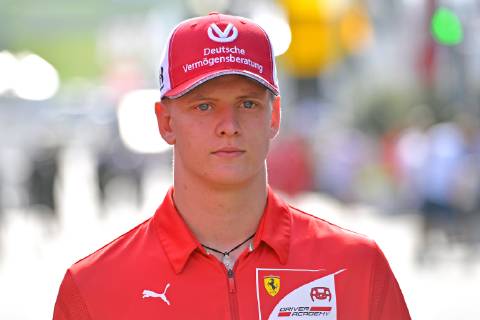 Mick SCHUMACHER PREMA RACING , Formula 2, goes through paddock, action, single picture, cut single motif, portrait, portrait, portrait Formula 1 GP of Austria,, Red Bull Ring Zeltweg, Spielberg, season 2019, on 27 06 2019