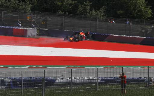 Motorsports: FIA Formula One World Championship, WM, Weltmeisterschaft 2019, Grand Prix of Austria, 33 Max Verstappen (NLD, Aston Martin Red Bull Racing), Spielberg Austria
