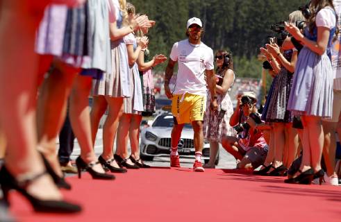 Motorsports: FIA Formula One World Championship, WM, Weltmeisterschaft 2019, Grand Prix of Austria, 44 Lewis Hamilton (GBR, Mercedes AMG Petronas Motorsport), Spielberg Austria