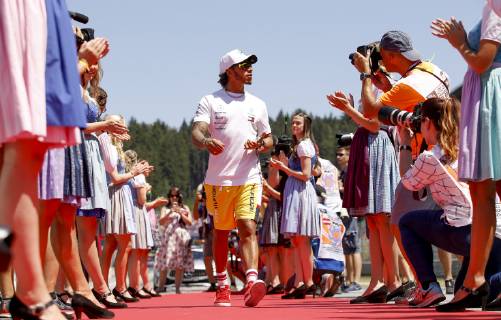 Motorsports: FIA Formula One World Championship, WM, Weltmeisterschaft 2019, Grand Prix of Austria, 44 Lewis Hamilton (GBR, Mercedes AMG Petronas Motorsport), Spielberg Austria