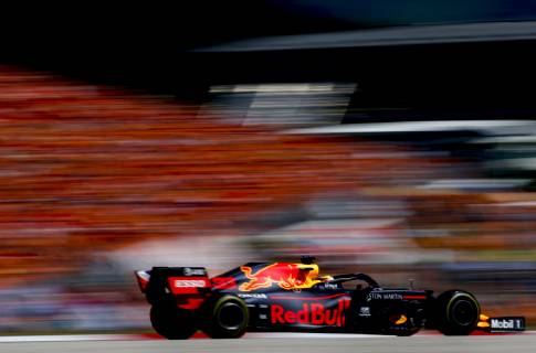 Motorsports: FIA Formula One World Championship, WM, Weltmeisterschaft 2019, Grand Prix of Austria, 33 Max Verstappen (NLD, Aston Martin Red Bull Racing), Spielberg Austria