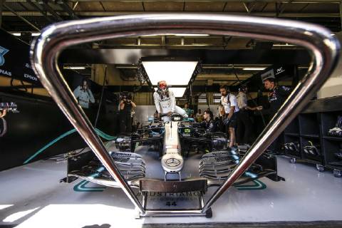 Sport Bilder des Tages Motorsports: FIA Formula One World Championship, WM, Weltmeisterschaft 2019, Grand Prix of Austria, 44 Lewis Hamilton (GBR, Mercedes AMG Petronas Motorsport), Spielberg Austria