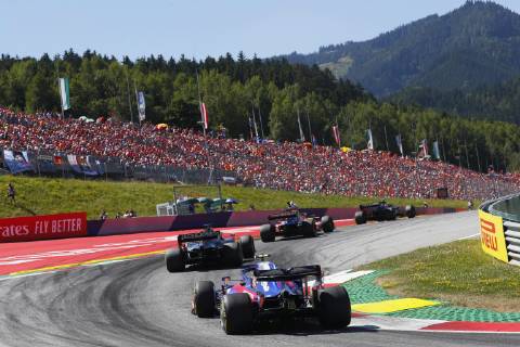 Motorsports: FIA Formula One World Championship, WM, Weltmeisterschaft 2019, Grand Prix of Austria, 23 Alexander Albon (THA, Red Bull Toro Rosso Honda), Spielberg Austria