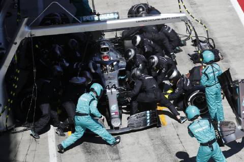 Motorsports: FIA Formula One World Championship, WM, Weltmeisterschaft 2019, Grand Prix of Austria, 44 Lewis Hamilton (GBR, Mercedes AMG Petronas Motorsport), Spielberg Austria