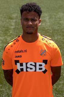 VOLENDAM, Photocall FC Volendam, Stadium De Adelaarshorst, 02-07-2019 , season 2019 - 2020 , Dutch Keuken Kampioen Divisie. FC Voledam player Daryl Baly Photocall FC Volendam x3812590x Copyright: