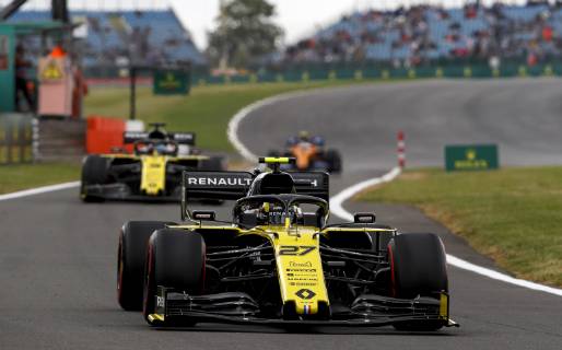 Motorsports: FIA Formula One World Championship, WM, Weltmeisterschaft 2019, Grand Prix of Great Britain, 27 Nico Hulkenberg (GER, Renault F1 Team), Silverstone Great Britain