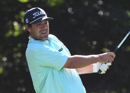 SILVIS, IL - JULY 12: Johnson Wagner hits his tee shot on the 2 hole during the second round of the John Deere Classic Golf Tournament at TPC Deere Run on July 12, 2019, at Silvis, IL. (Photo by Keith Gillett Icon Sportswire) GOLF: JUL 12 PGA, Golf Herren - John Deere Classic Icon1907012003