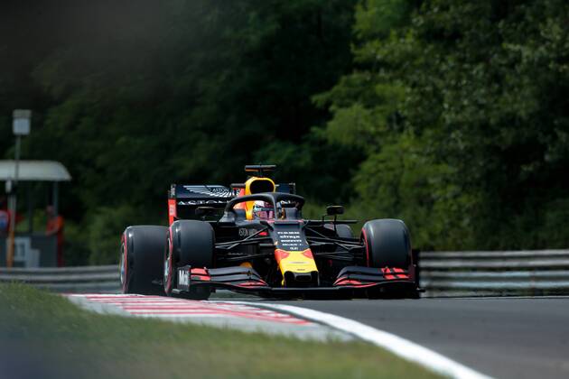 FORMULA 1 - Hungarian GP BUDAPEST,HUNGARY,03.AUG.19 - MOTORSPORTS, FORMULA 1 - Grand Prix of Hungary, practice and qualifying, Hungaroring. Image shows Max Verstappen (NED Red Bull Racing). GEPAxpictures xFritzxMueller