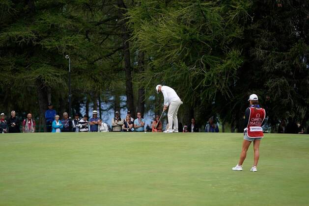 Omega Masters Golf, Omega Masters on 01 09 2019, GC Crans sur Sierre in Crans Montana, Switzerland Picture Kobi Schenkel Crans Montana GC Crans sur Sierre Switzerland