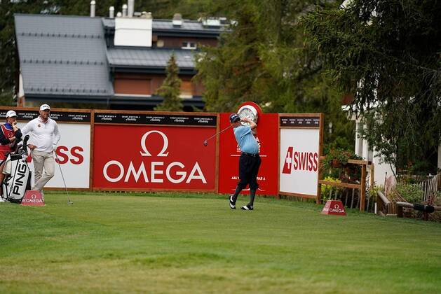 Omega Masters Golf, Omega Masters on 01 09 2019, GC Crans sur Sierre in Crans Montana, Switzerland Picture Kobi Schenkel Crans Montana GC Crans sur Sierre Switzerland