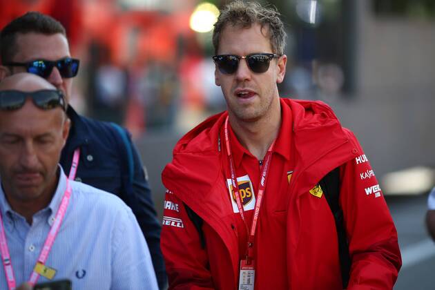 Photo4 LaPresse 07 09 2019 Monza, Italy Grand Prix Formula One Italia 2019 In the pic: Sebastian Vettel (GER) Scuderia Ferrari SF90  Copyright: xPhoto4 LaPressex